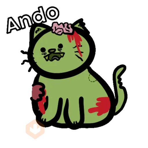 Michi Halloween 🎃🐈‍⬛💀 sticker 12