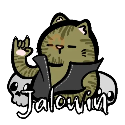 Michi Halloween 🎃🐈‍⬛💀 sticker 18