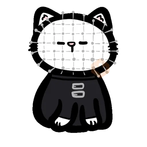 Michi Halloween 🎃🐈‍⬛💀 sticker 11