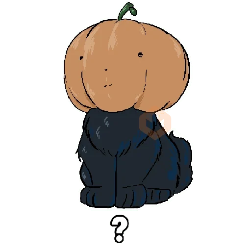 michi calabaza sticker 14