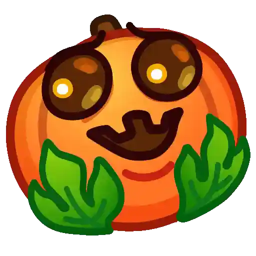 Halloween 🎃 pumpkin sticker 16