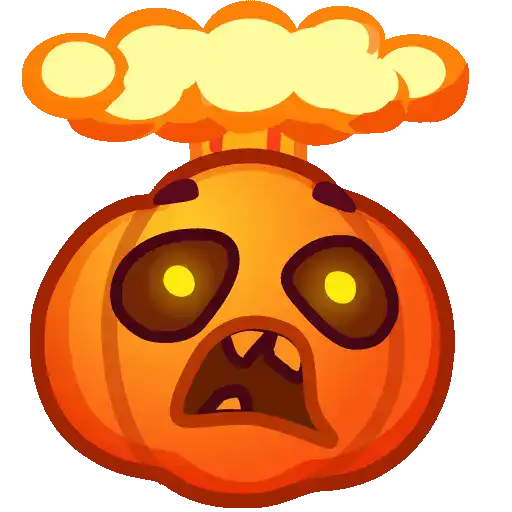 Halloween 🎃 pumpkin sticker 13