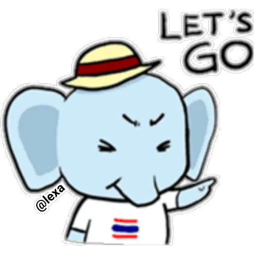**Thai Elephant** 🐘🌈  preview
