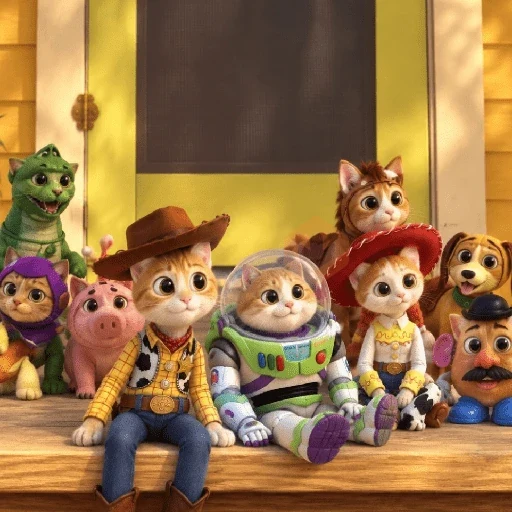Toy Story 🪀🤠 Gatos XDD sticker 14