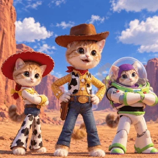 Toy Story 🪀🤠 Gatos XDD sticker 11