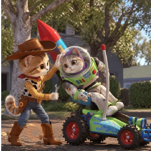 Toy Story 🪀🤠 Gatos XDD sticker 12
