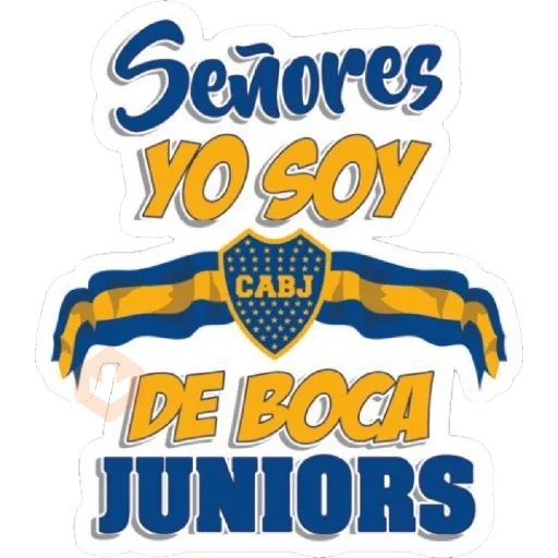 BOCA JUNIORS💙💛💙 sticker 19