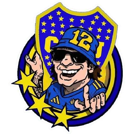 BOCA JUNIORS💙💛💙 sticker 17