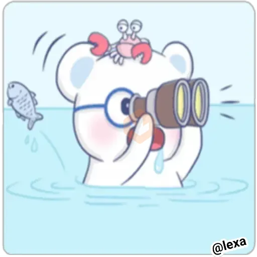 ⚪WHITE BEAR⚪ sticker 23