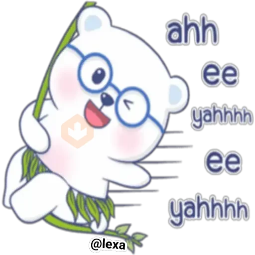 ⚪WHITE BEAR⚪ sticker 12