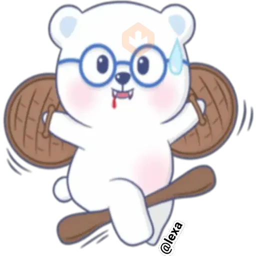 ⚪WHITE BEAR⚪ sticker 17