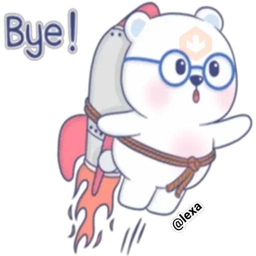 ⚪WHITE BEAR⚪ sticker 25