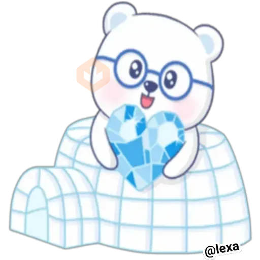 ⚪WHITE BEAR⚪ sticker 19