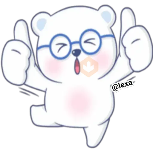 ⚪WHITE BEAR⚪ sticker 21