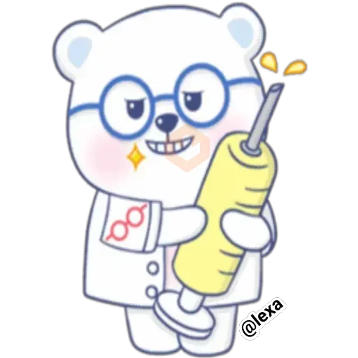 ⚪WHITE BEAR⚪ sticker 27