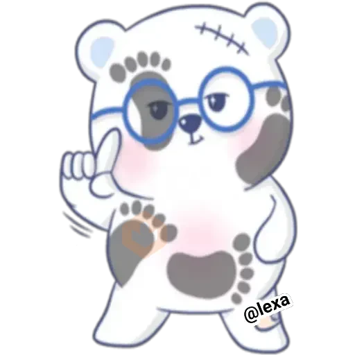 ⚪WHITE BEAR⚪ sticker 22