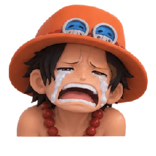 anime one piece sad sticker 11
