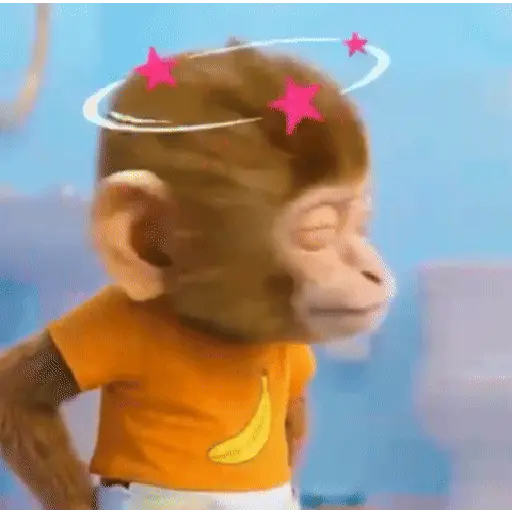 Monito divertido Bebé 🐒✨ sticker 18