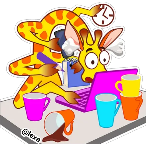 🌈 Jirafa Emocionada 🦒 
