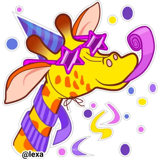 🌈 Jirafa Emocionada 🦒 