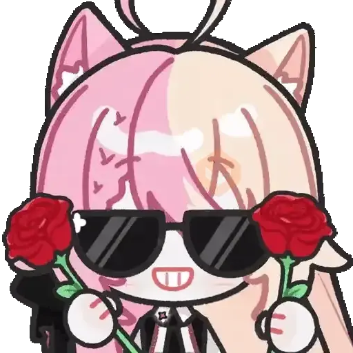 Momoi Monaka Chibi/ Anime 🩷 sticker 14
