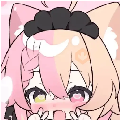 Momoi Monaka Chibi/ Anime 🩷 sticker 11