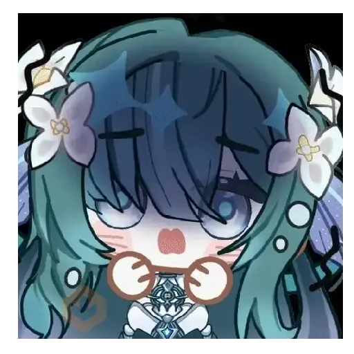 Vodyanitsa Chibi Chonks/Anime💧 sticker 12