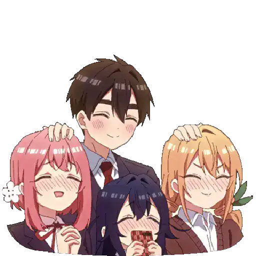 Anime 100 novias sticker 16