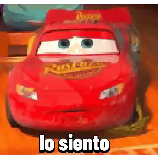 el rayo mcquenn cars sticker 13