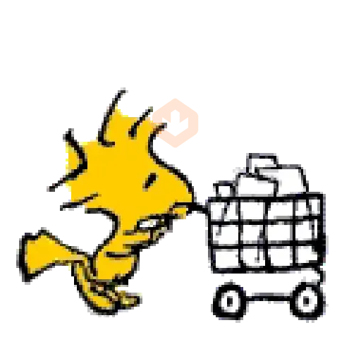 Snoopy pixel sticker 13