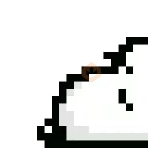Snoopy pixel sticker 14