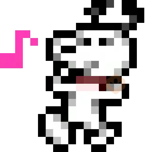 Snoopy pixel sticker 17