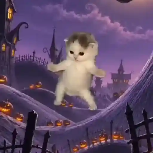 La calabaza 🎃 Gatos🐾TIKTOK 📲 sticker 14
