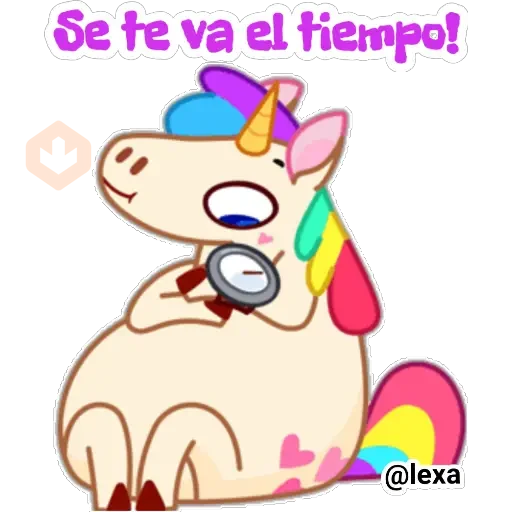 🌈Rainbow unicorn 🦄 sticker 18