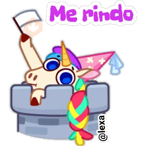 🌈Rainbow unicorn 🦄 sticker 12