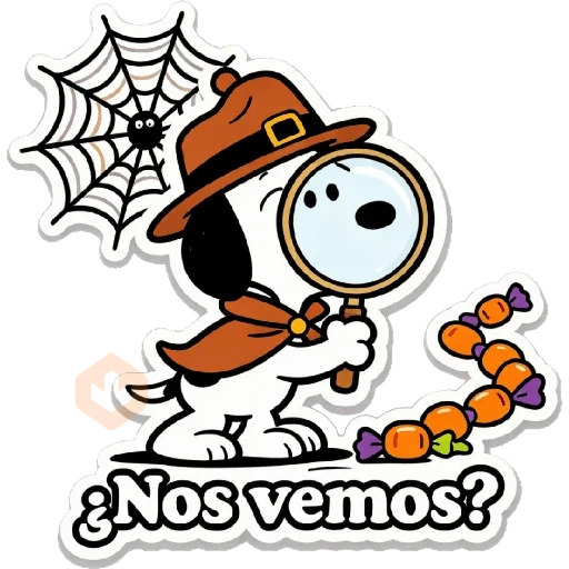🦇🎃 Snoopy Modo Halloween 🎃🦇 sticker 19