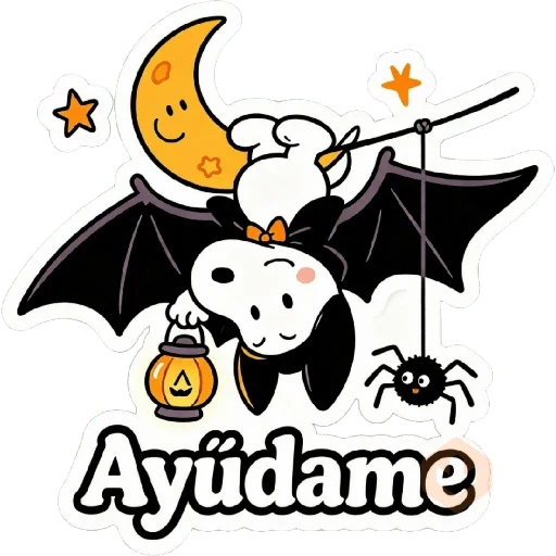 🦇🎃 Snoopy Modo Halloween 🎃🦇 sticker 21