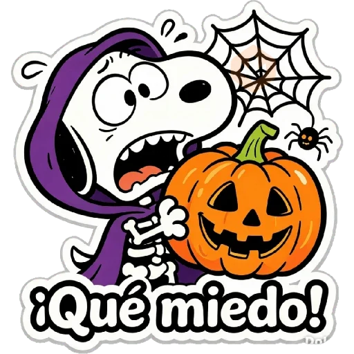 🦇🎃 Snoopy Modo Halloween 🎃🦇 sticker 15