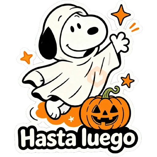 🦇🎃 Snoopy Modo Halloween 🎃🦇 sticker 14