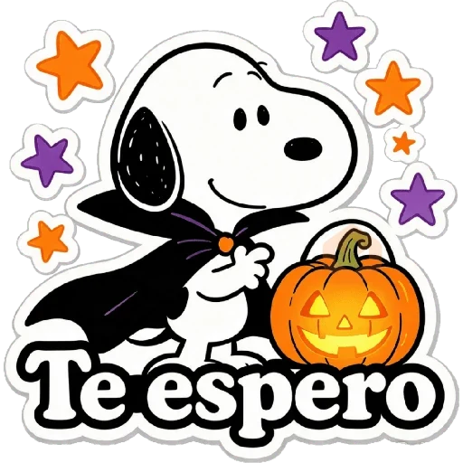 🦇🎃 Snoopy Modo Halloween 🎃🦇 sticker 17