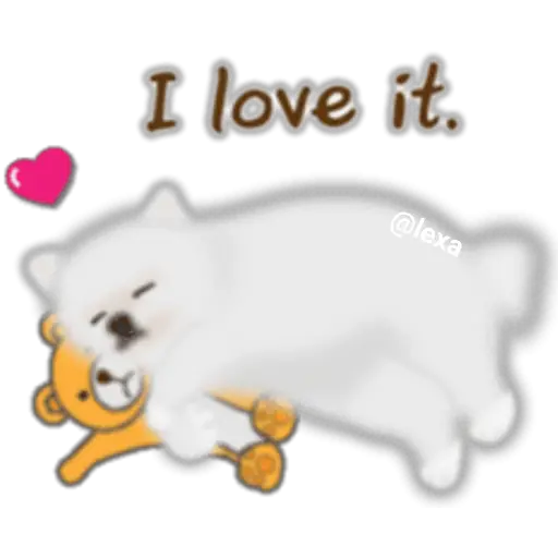 🌼WHITE baby DOG🐶 