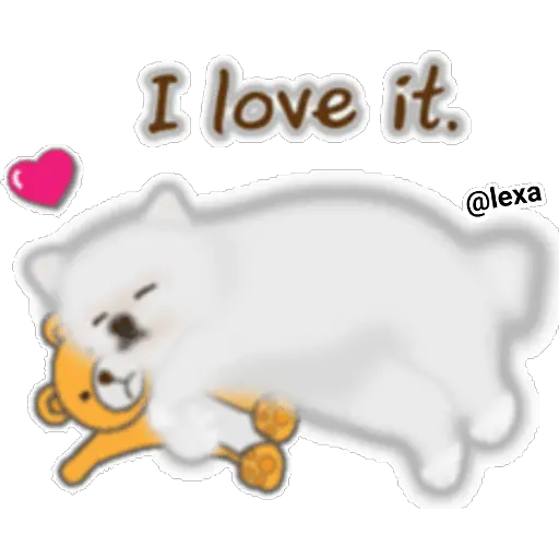 🌼WHITE baby DOG🐶 