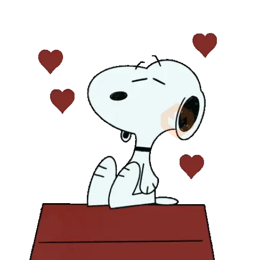 Snoopy Love 🐶🤍🖤 sticker 11