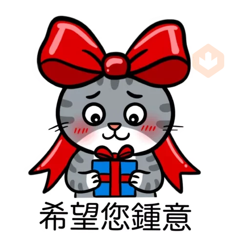 小恩典貓子感謝篇 sticker 27