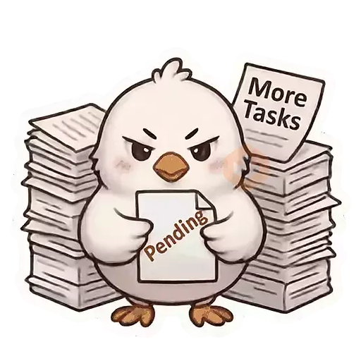 龍華酒店 88 社畜鴿鴿 sticker 11