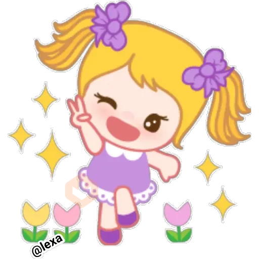 🍭Bella niña 👧 sticker 30