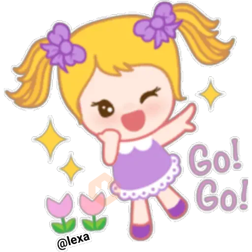 🍭Bella niña 👧 sticker 12