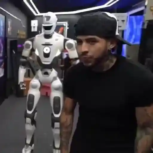 🎧🕺🏻🎮 WESTCOL y su robot 🎮🕺🏻🎧 sticker 11