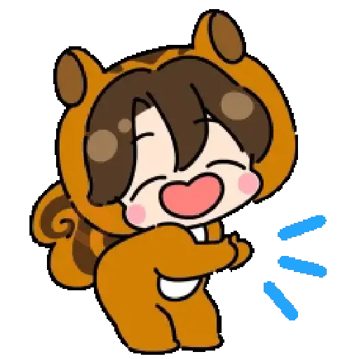 Ardilla 🐿️📲 Animadas sticker 16