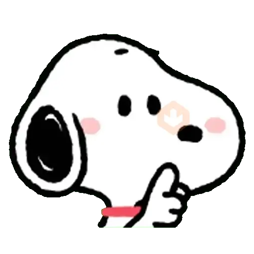 Snoopy Emoji💕💙 sticker 11